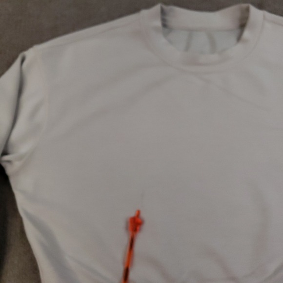 Lululemon‎ Softstreme Sweatshirt Womens Medium Beige Oversized Cropped Crew Neck - Picture 5 of 16